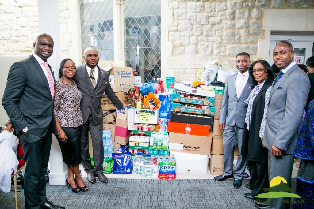 House on the Rock PUSH initiative raises 1611kg for the Islington